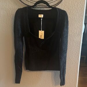 NWT Abrand Black Women's Sweater